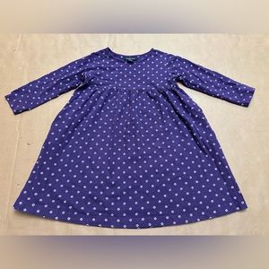 Land’s End Girls Toddler long-sleeved dress. Size 4. Great used condition.